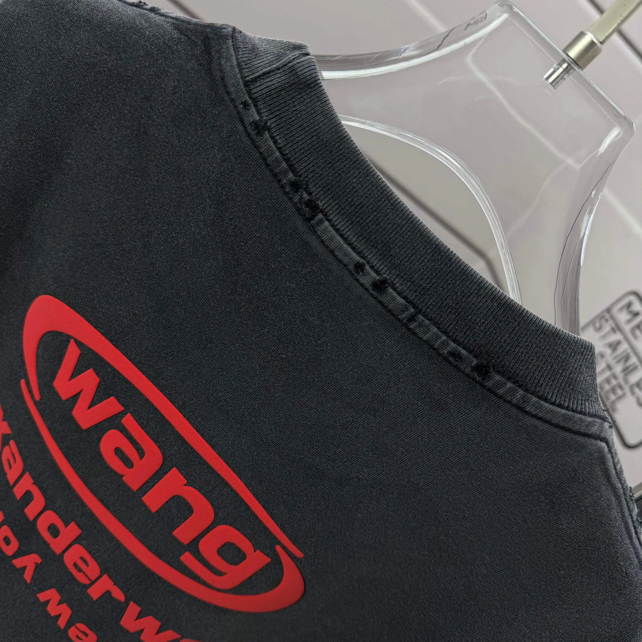 # 95 Alexand 2026 New Arrival tee Same Style : : Gray Size :S M L XL XXL Size： S （90-130 ） M （120-150 ） L （140-165 ） XL （160-180 ） XXL （180 ）